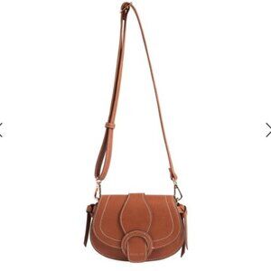 Rachel Zoe Edessi Vegan Leather Convertible Crossbody Belt Bag Purse